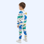 Dino Adventure Fleece Tracksuit for Boys - Image 2