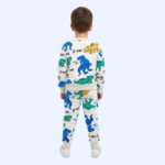 Dino Adventure Fleece Tracksuit for Boys - Image 3