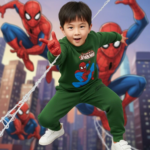 Spiderman Trendy Tracksuit