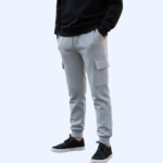 StreetWear Thermal Cargo Trouser – Grey - Image 3