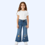 Sun & Blossom Wide-Leg Denim – Girls