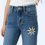 Sun & Blossom Wide-Leg Denim – Girls - Image 4