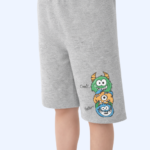 Bouncing Monsters Kids Grey Summer Set - Image 4