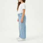 Blossom Love Embroidered Girls Jeans - Image 4